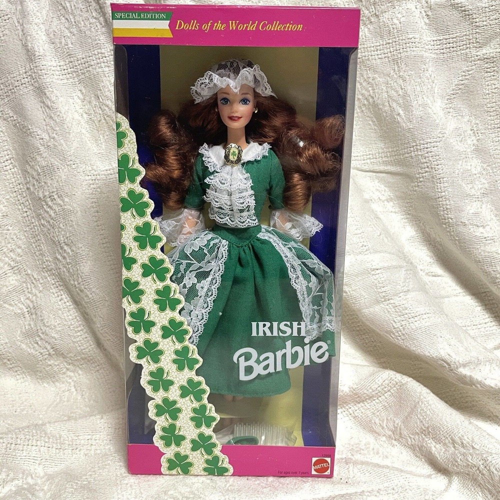 MATTEL Irish Barbie Special Edition Dolls of the World Mattel #12998 NRFB